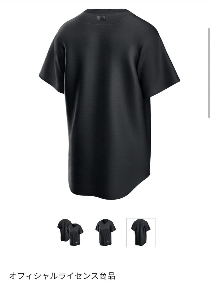 NIKE ロサンゼルス・ドジャース ユニフォームTシャツ ベースボールシャツ M