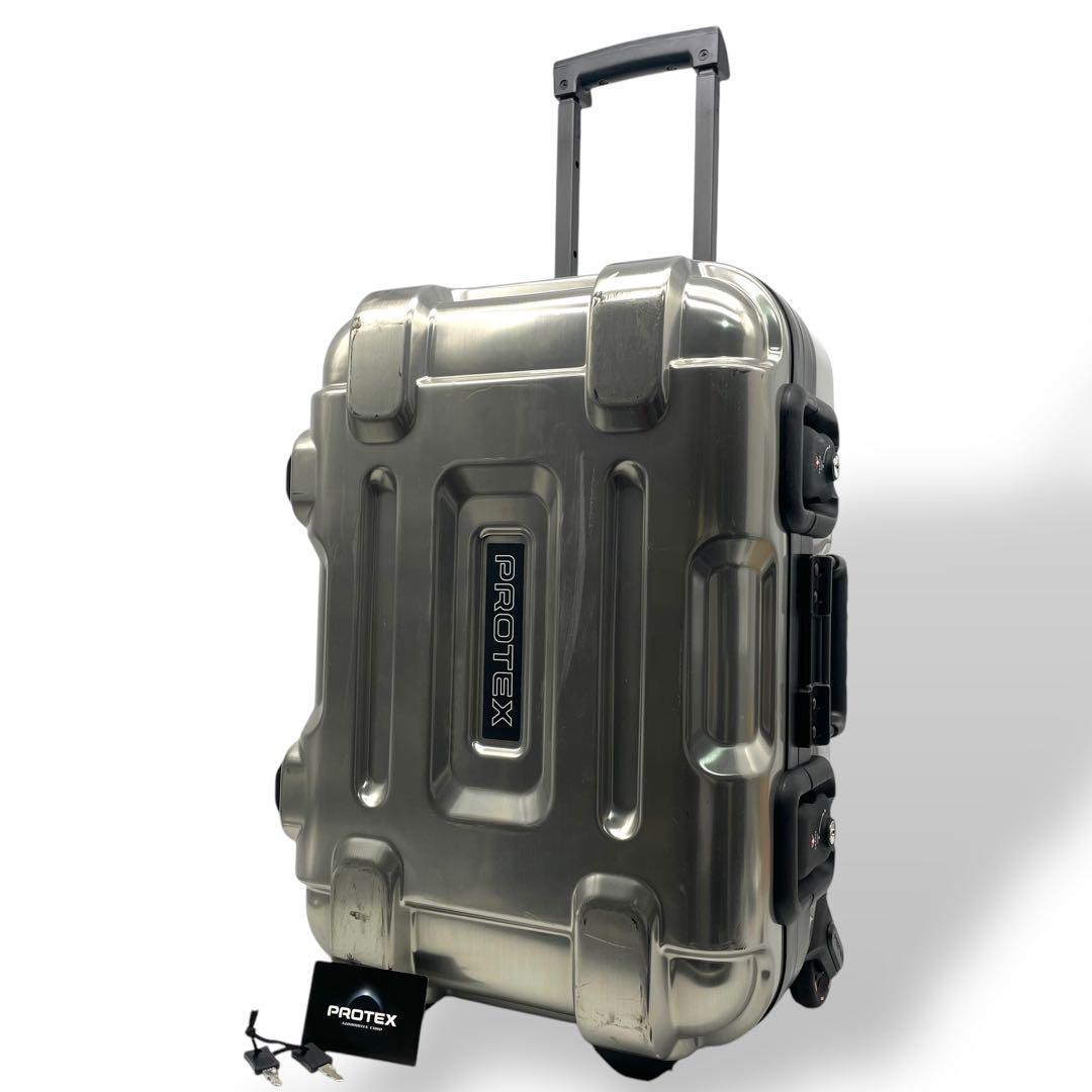 プロテックス スーツケース キャリー FP-34 SPECULAR トラベル 銀