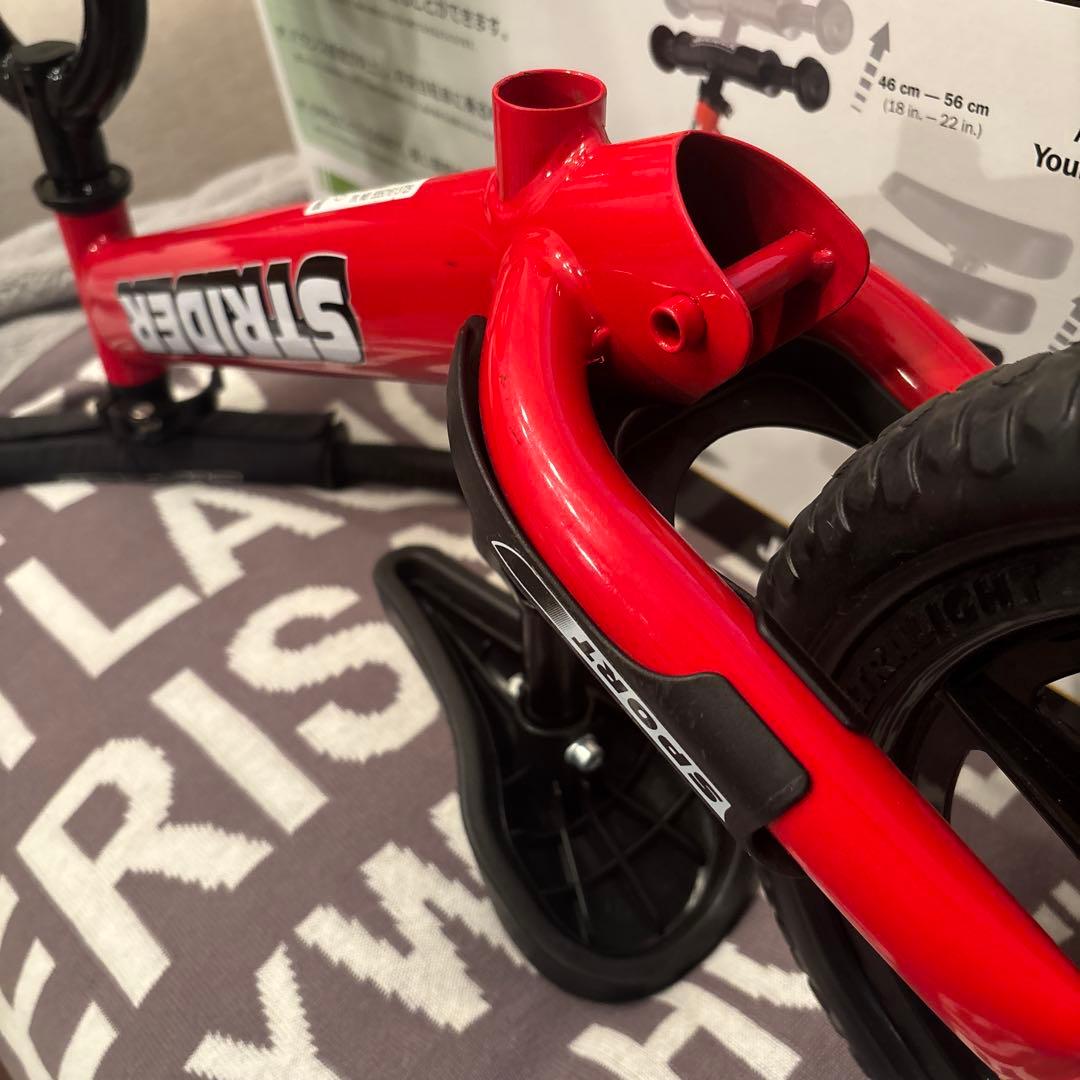 値下げ中【中古・美品】STRIDER 赤 12インチ