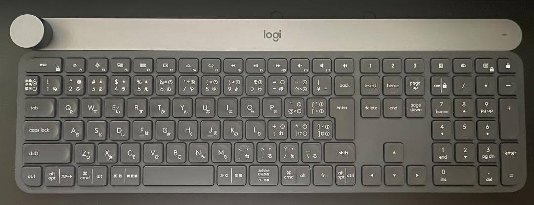 ロジクール キーボード KX1000s CRAFT Windows Mac