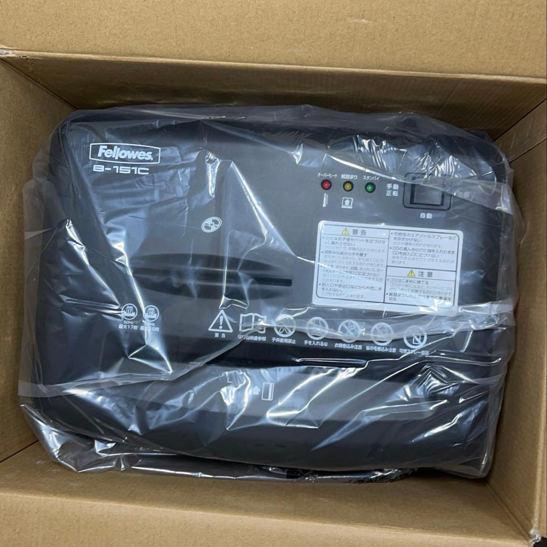 新品　Fellowes フェローズ シュレッダー B-151C オフィス
