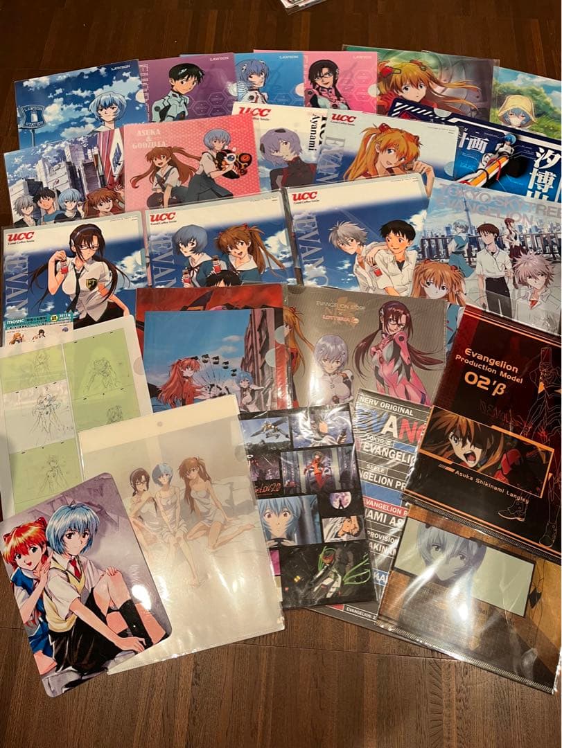 【廃盤・入手困難】エヴァンゲリオン　クリアファイル　詰め合わせ①