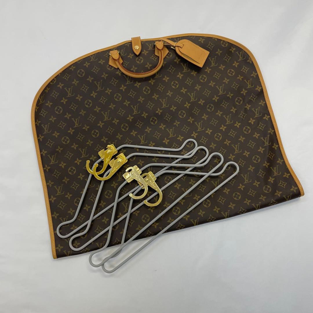 【ハンガー4本】HOUSSE PORTE HABITSモノグラム ガーメント