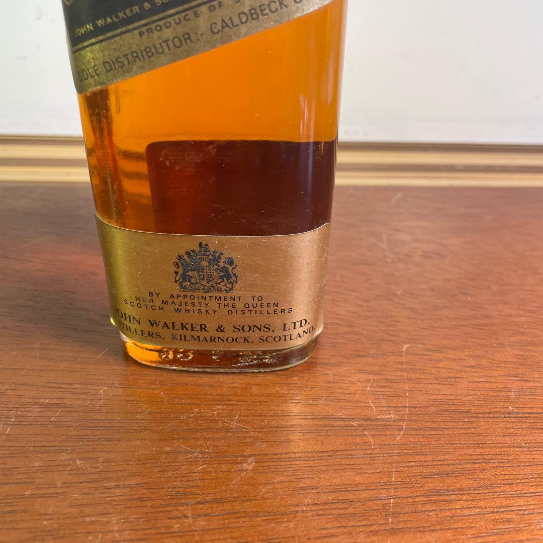 ジョニーウォーカー　黒ラベル　赤ラベル　ウイスキー特級　未開封　70年代　古酒