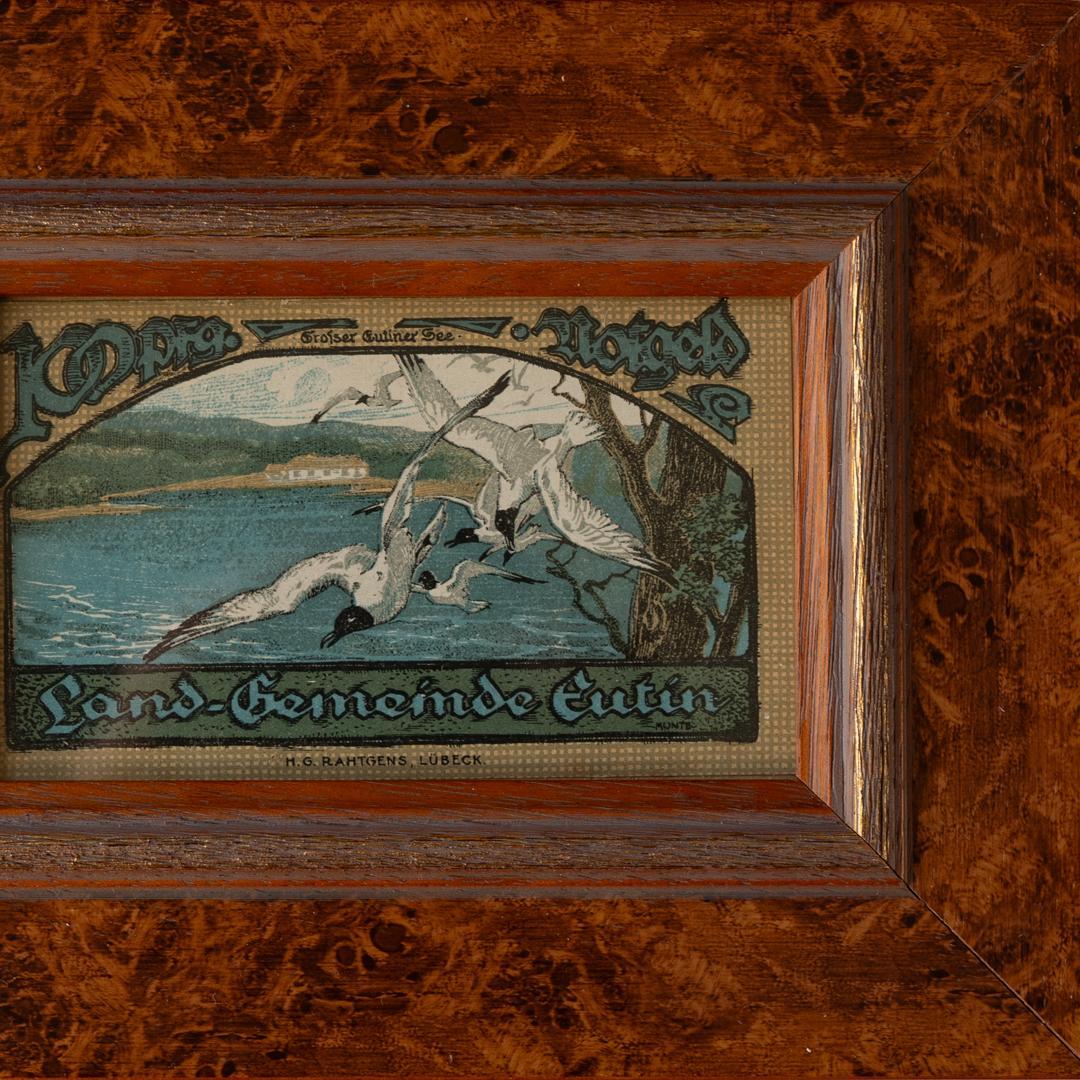 本物保証 ノートゲルト ユーティン＝ラント額装セット ドイツ