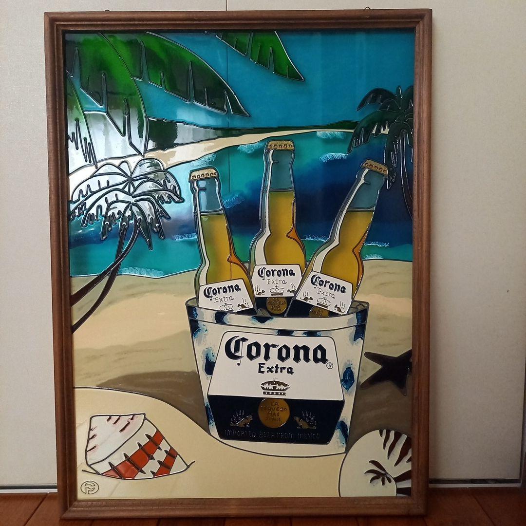 CORONA EXTRA BEER コロナビール ステンドグラス