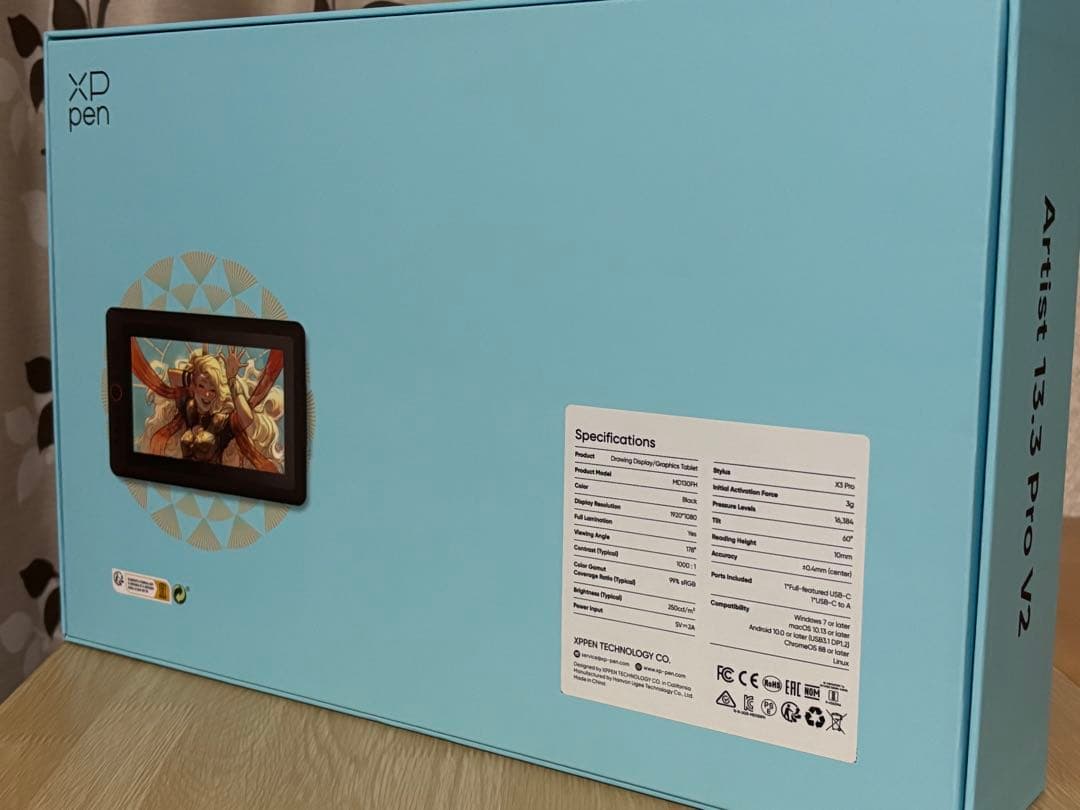 きなこ　XP-Pen Artist 13.3 Pro V2 本体