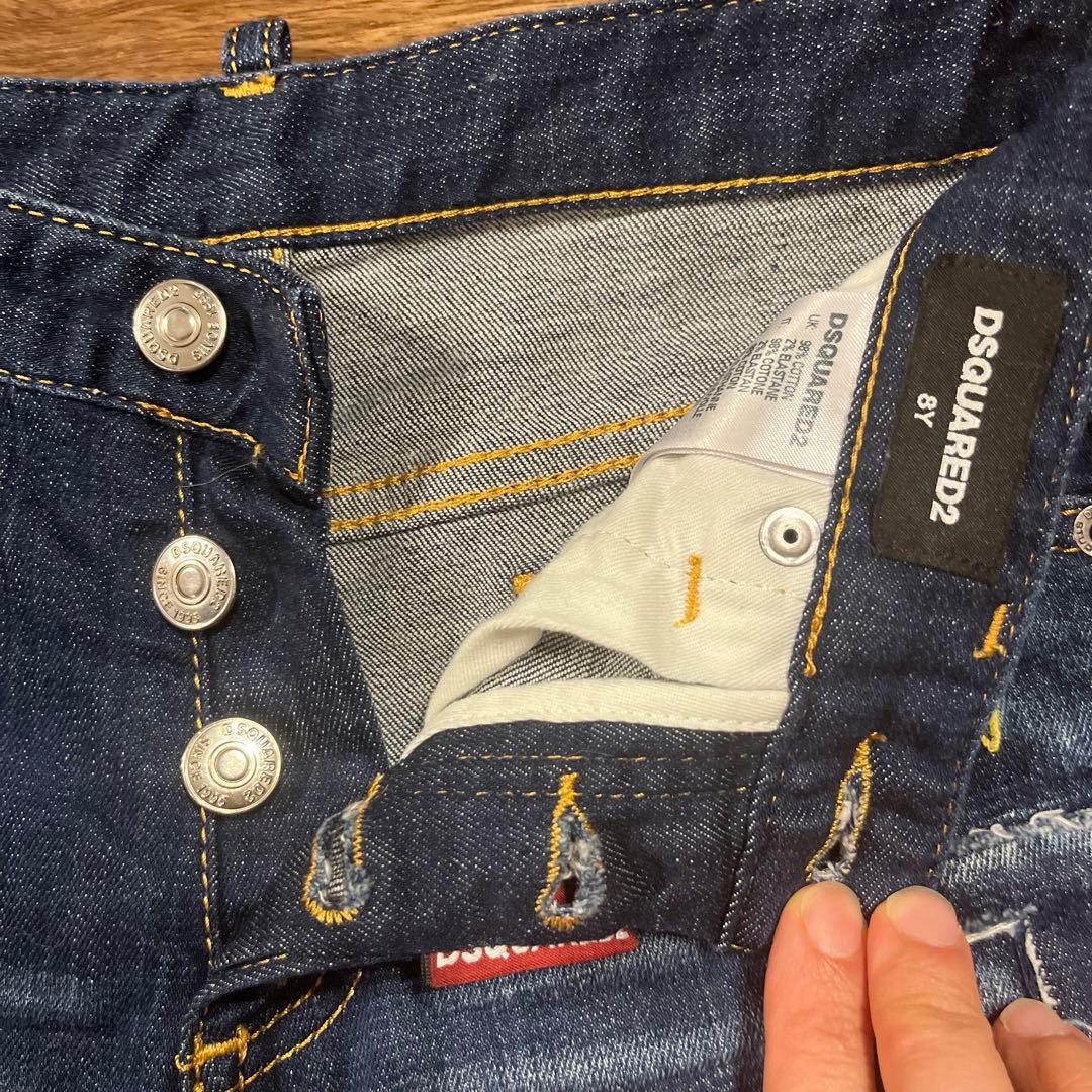 【新品・未使用】DSQUARED2 キッズデニム　8歳