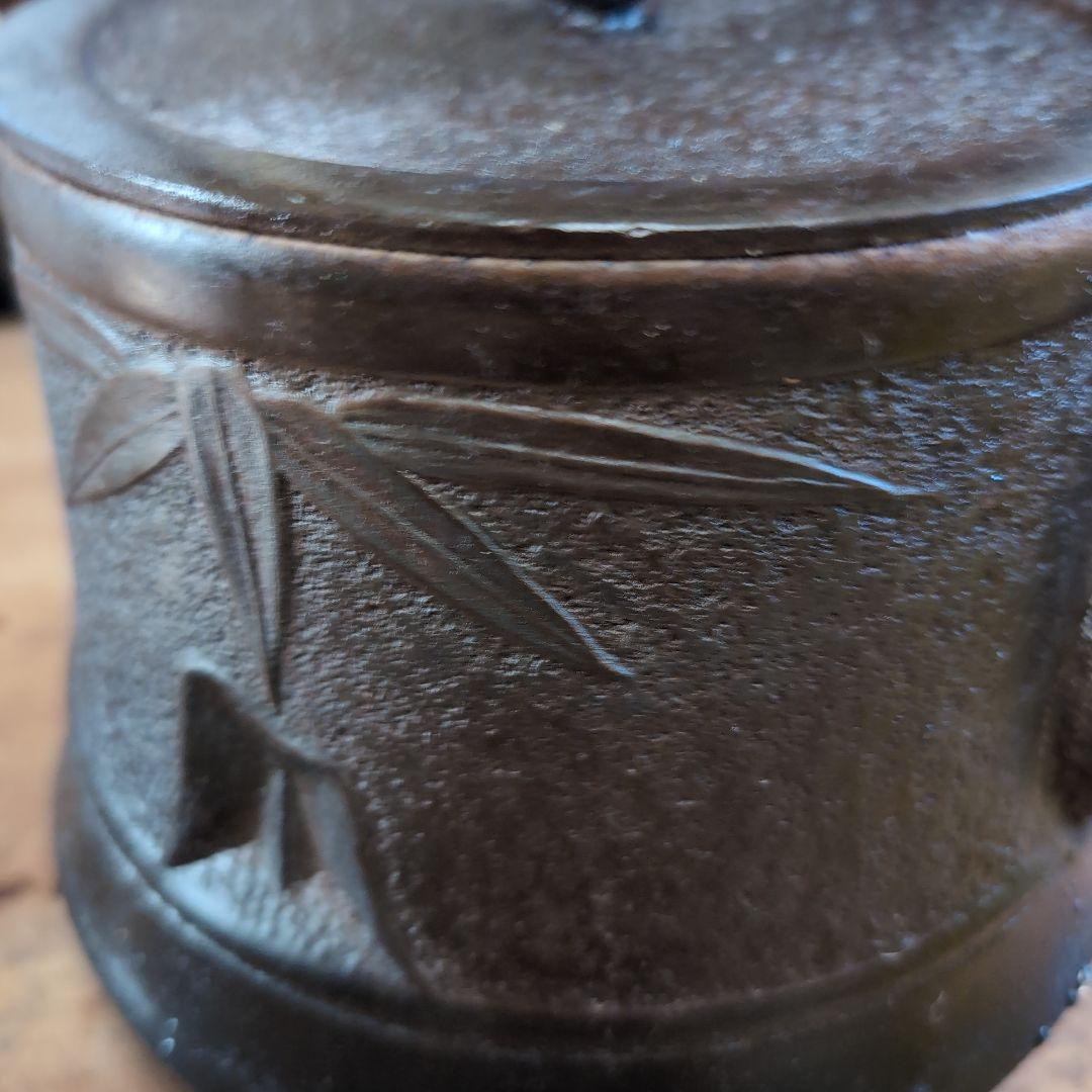 大容量、鉄製の鉄瓶