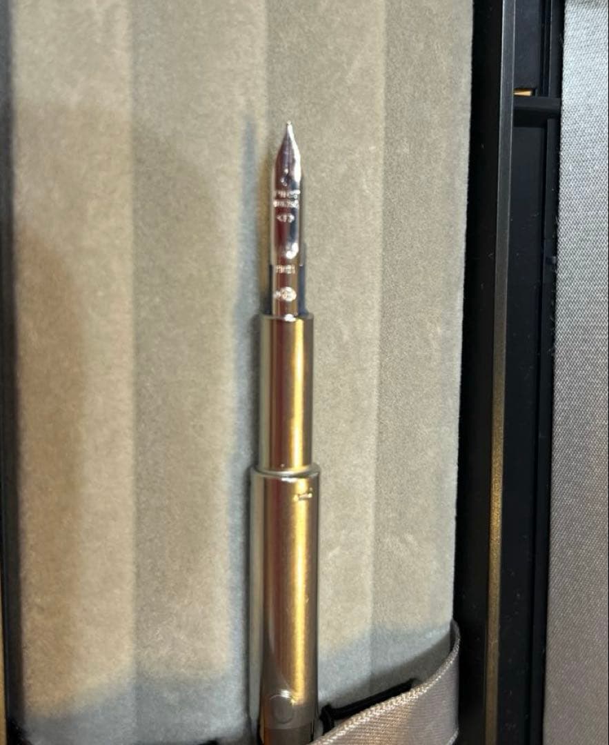 パイロット万年筆　キャップレス　木軸　ブラック