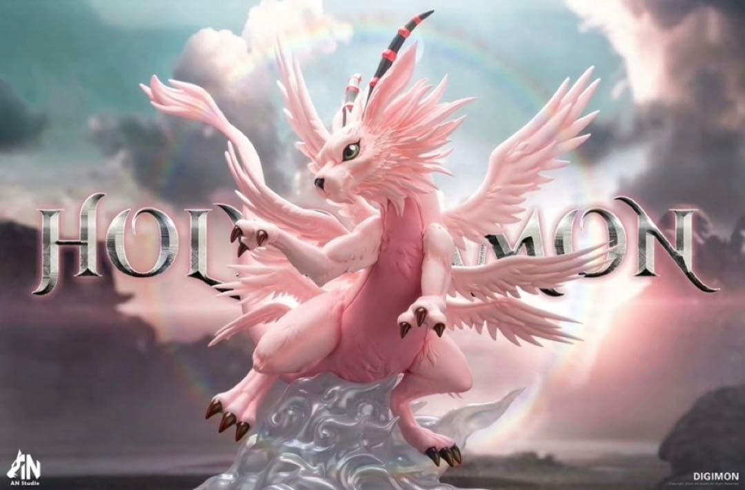 デジモン ホーリードラモン フィギュア ガレージキット AN