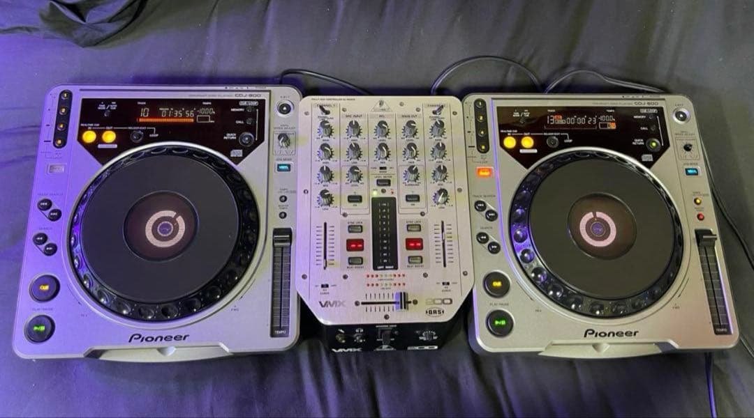 CDJ-800 VMX200 CDJ 2台 ミキサー セット Pioneer