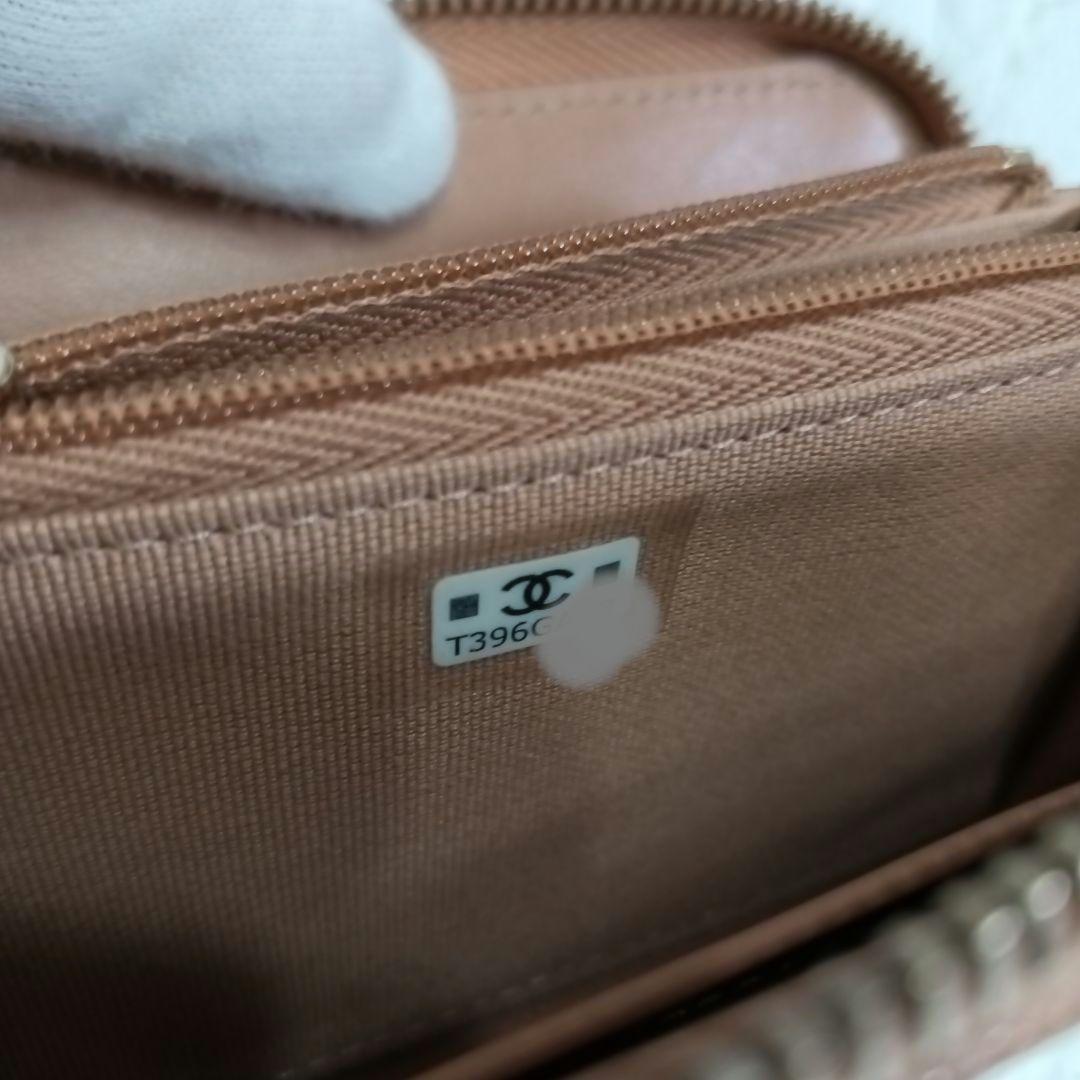 CHANEL マトラッセ ココマーク 小銭入れ 財布 キャビアスキン