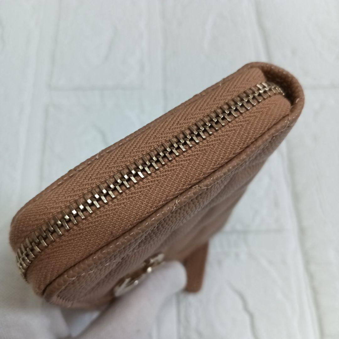 CHANEL マトラッセ ココマーク 小銭入れ 財布 キャビアスキン
