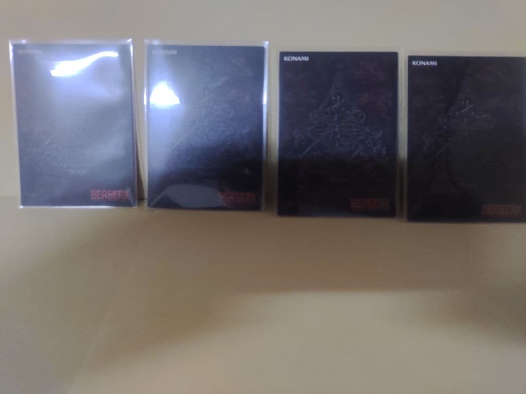 ベルセルク　TCG BK4 赤レア？　4枚セット　03、23、51、63