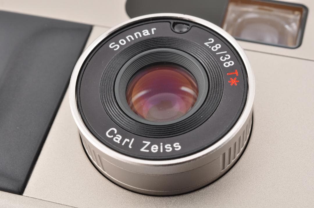 Contax T2 ゴールドチタン Point & Shoot 箱付 #FJ05