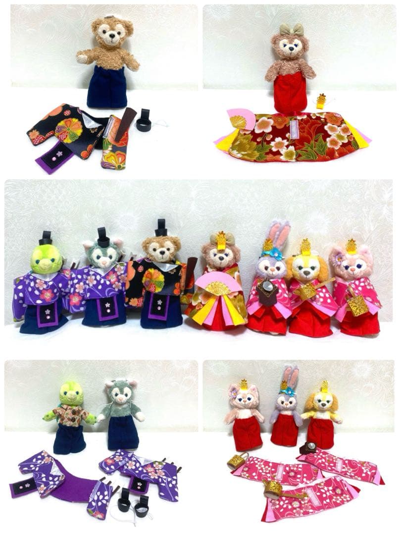 ダッフィーフレンズ☆コスチューム☆雛祭り☆タペストリー