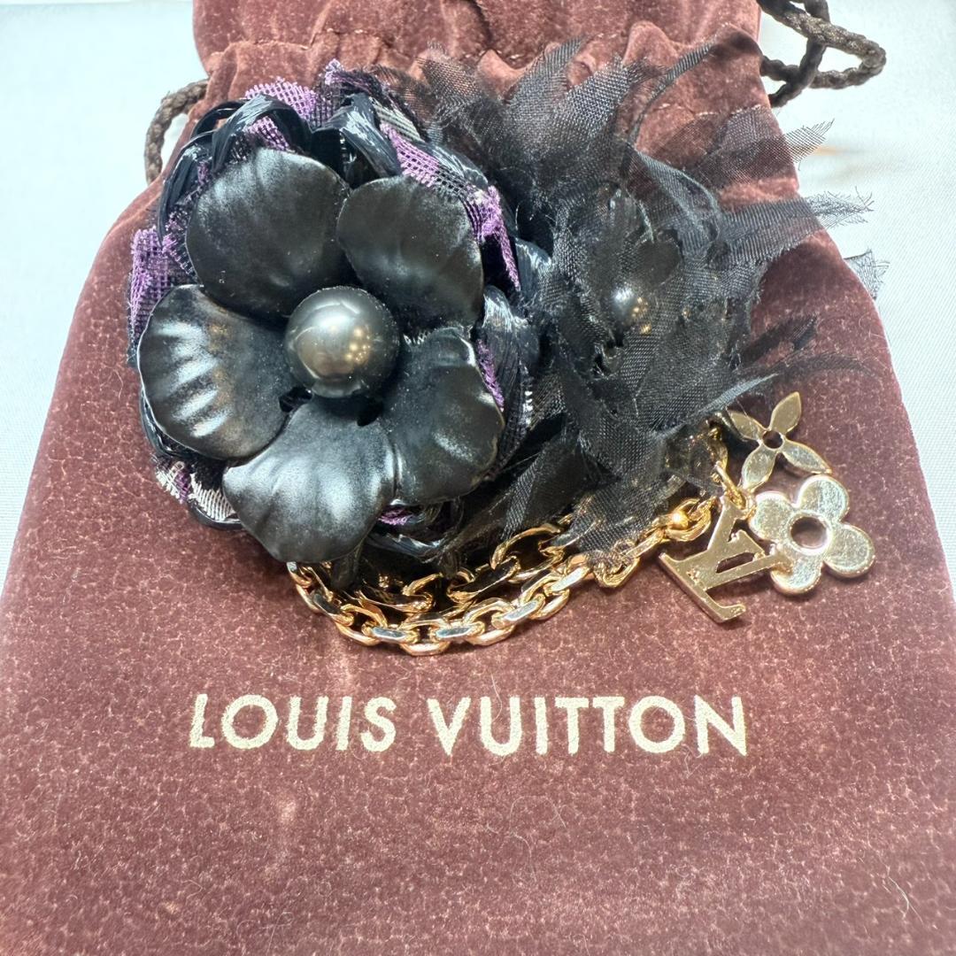 Louis Vuitton ヴィトン フラワーコサージュ ブローチ モノグラム