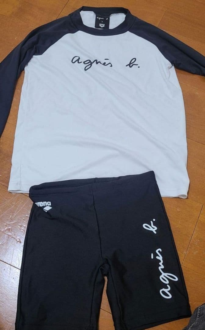 agnes b アニエスベー arena ラッシュガード&水着 150