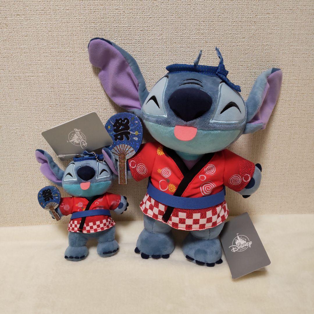 ディズニーストア　スティッチ　お祭りぬいぐるみ