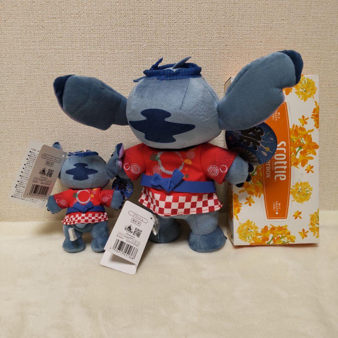 ディズニーストア　スティッチ　お祭りぬいぐるみ