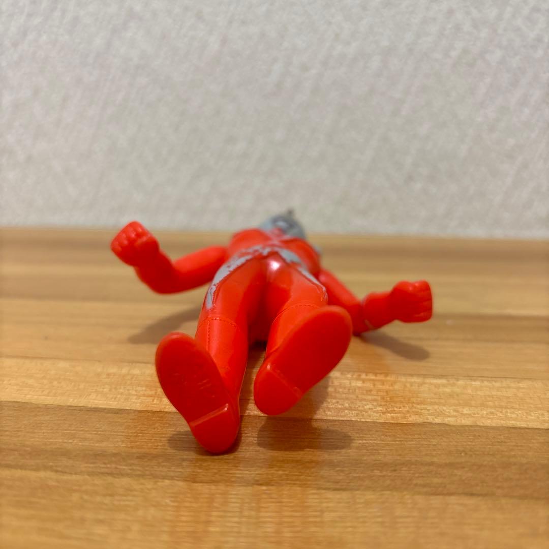 ウルトラマンタロウ　ソフビ　ブルマァク　当時物