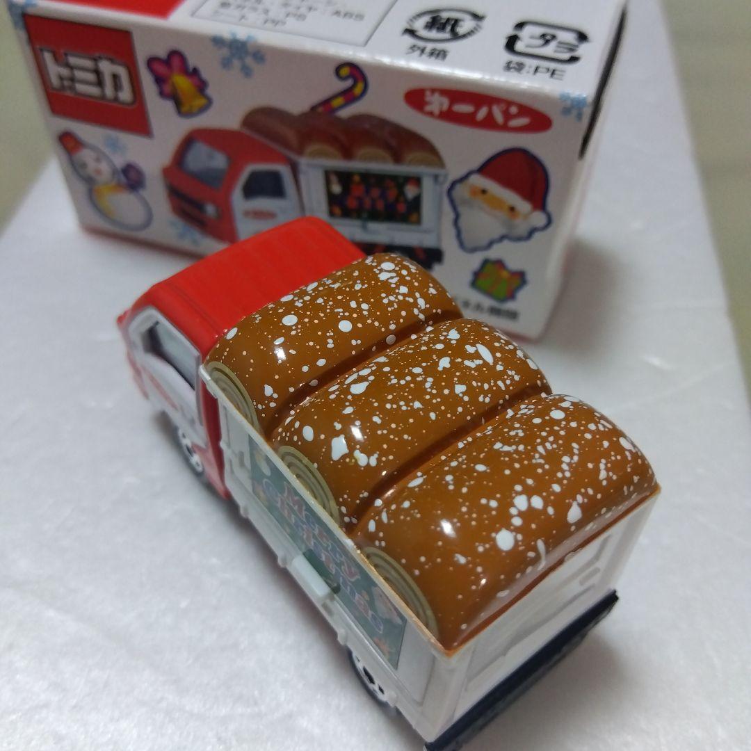 トミカ 第一パン スバルサンバー クリスマスver　赤/白　特注ミニカーです。