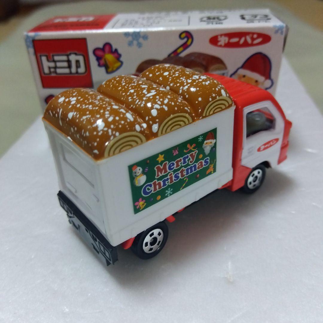トミカ 第一パン スバルサンバー クリスマスver　赤/白　特注ミニカーです。