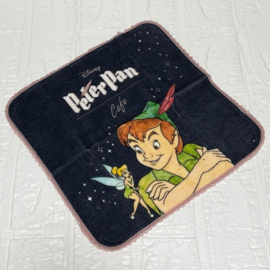 確認用　未使用　Disney Peter Pan タオルハンカチ　ピーターパン