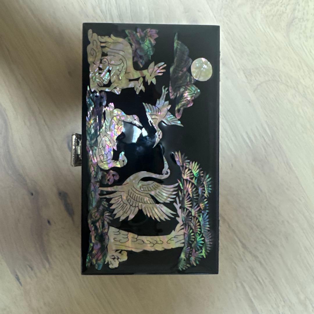 韓国伝統工芸・螺鈿細工（らでん）ジュエリーボックス