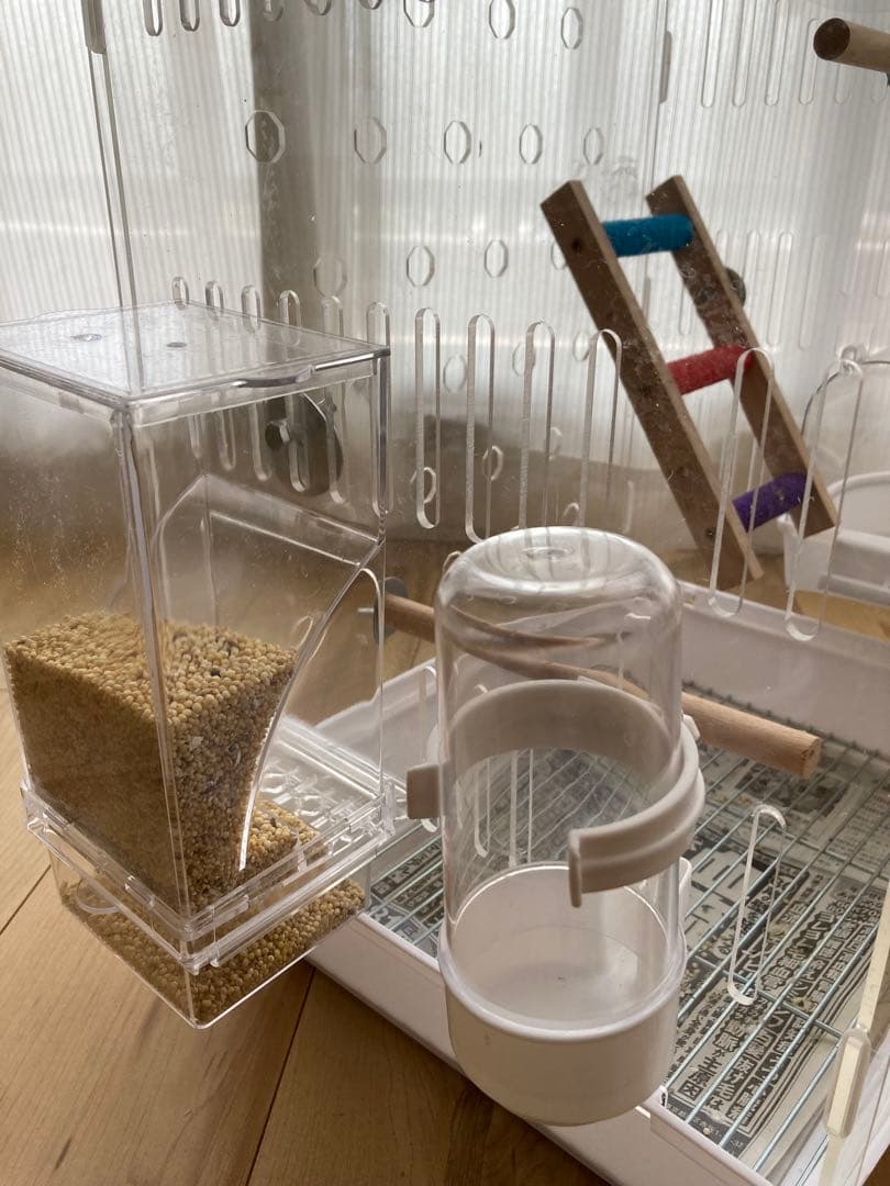 ◼︎リコ◼︎ 透明アクリル鳥かご