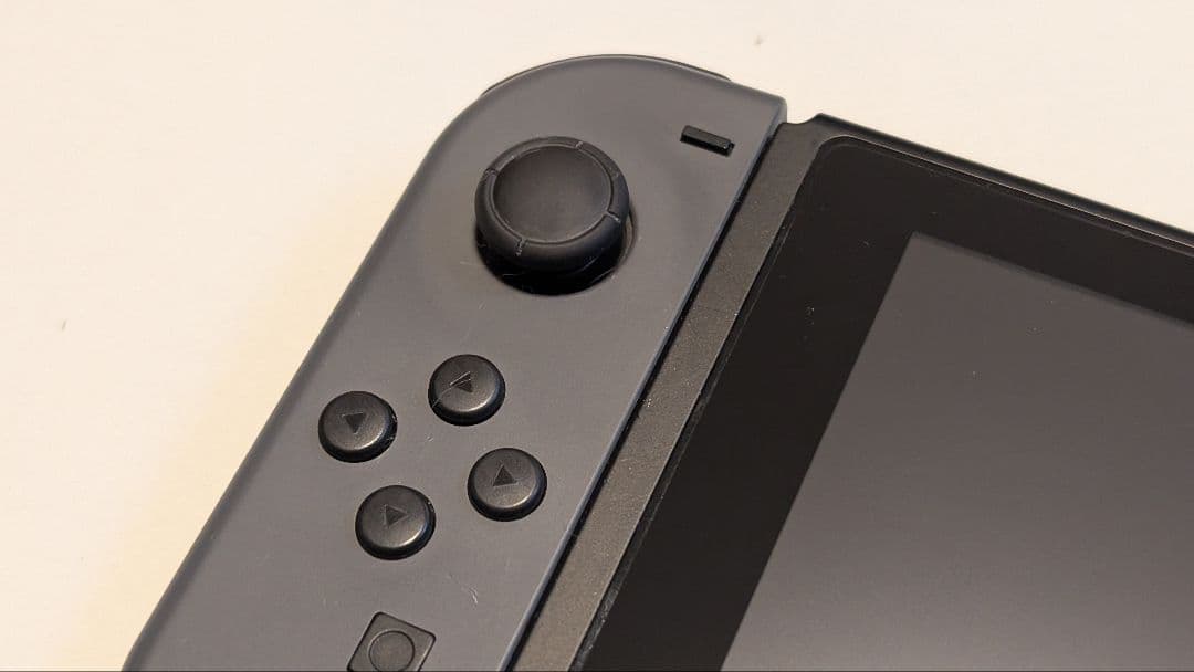 【美品】Nintendo Switch グレー 本体（箱無し）
