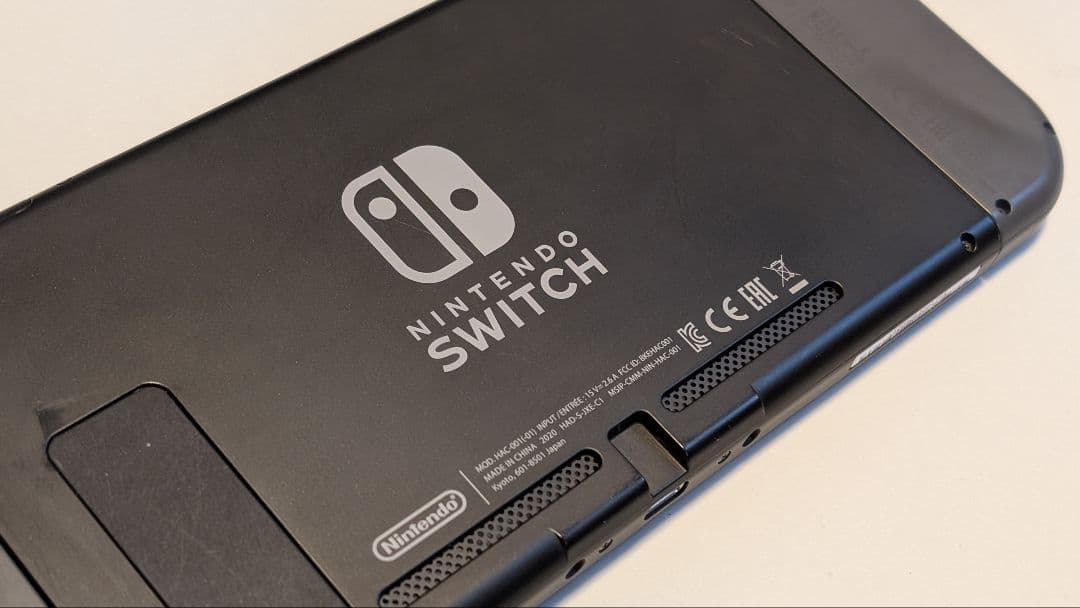 【美品】Nintendo Switch グレー 本体（箱無し）