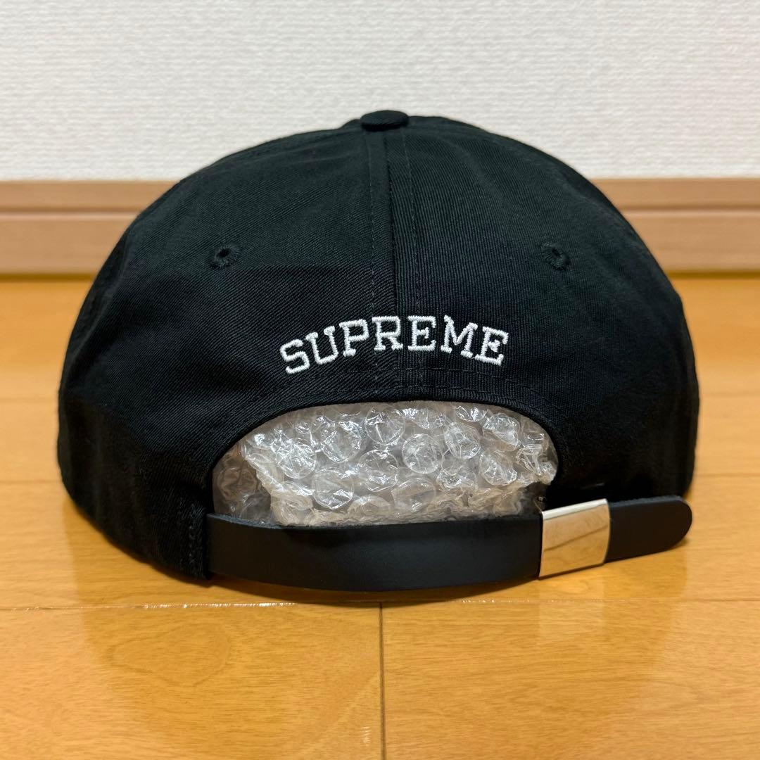 ほぼ未使用 Supreme S Logo 6-Panel ブラック 15ss