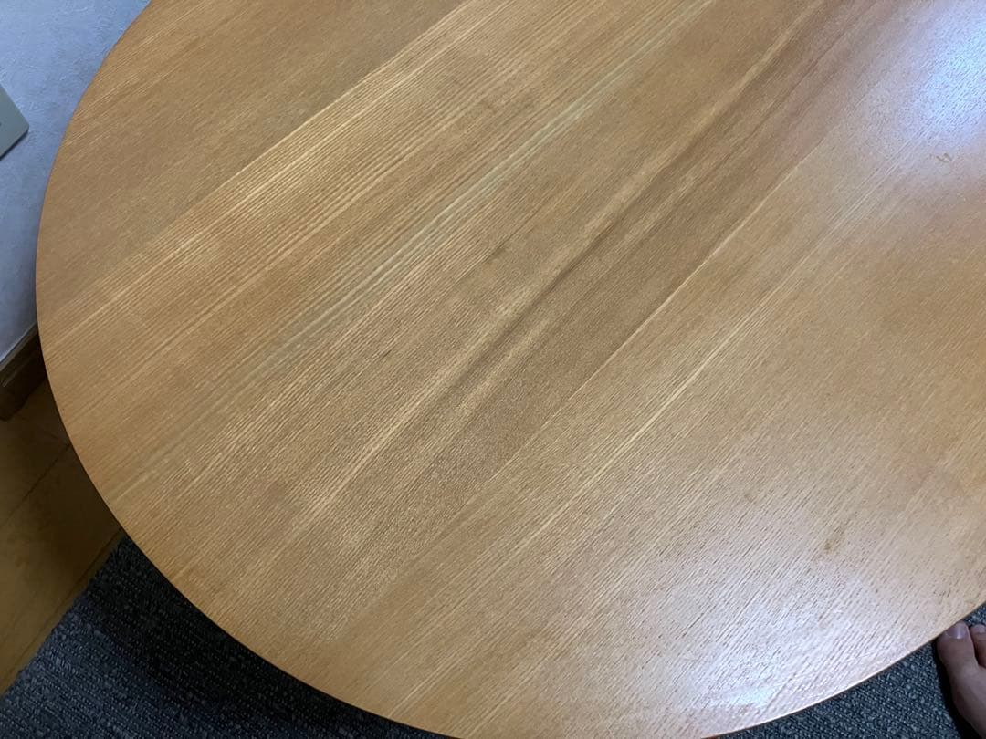 廃盤品　無印良品　楕円形こたつ MJ-KDF1340/N こたつ布団付き