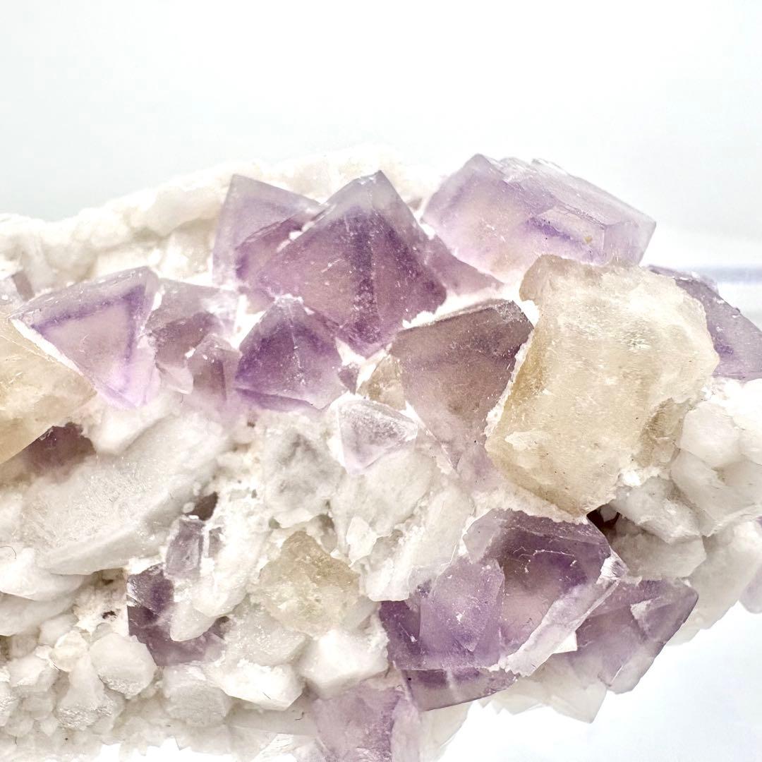 565 中国内モンゴル産　八面体フローライト&シェーライト