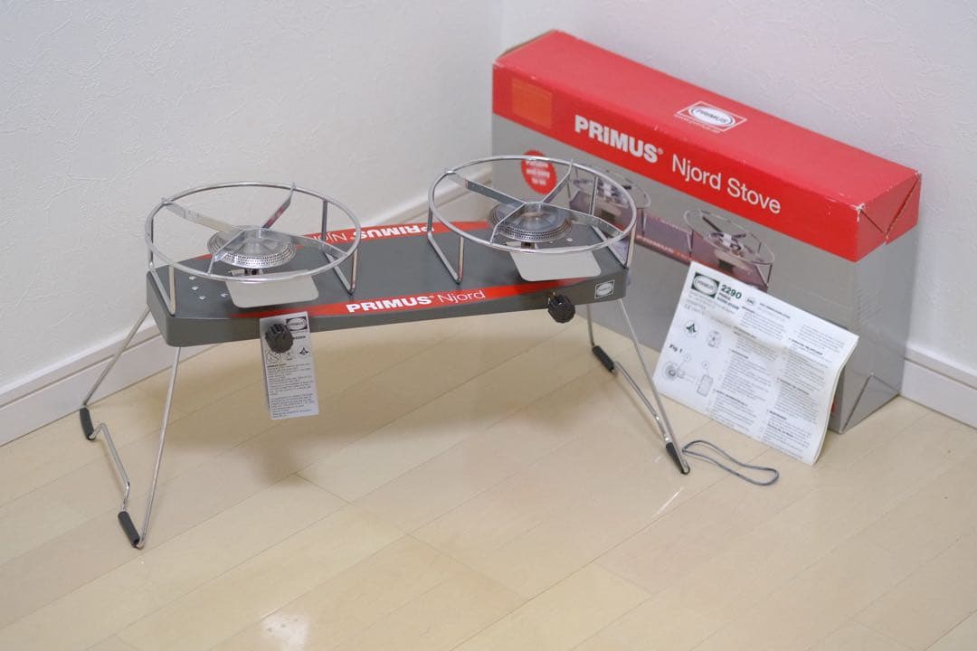 【美品】プリムス ニョルド PRIMUS Njord Stove 元箱・説明書付