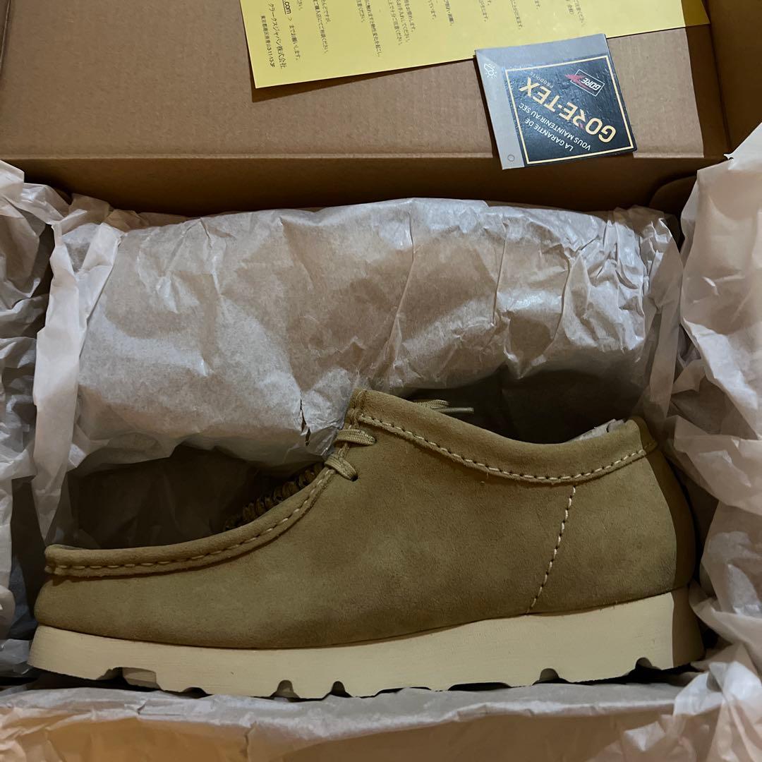 （即発送！）＜CLARKS＞ ワラビー ゴアテックス