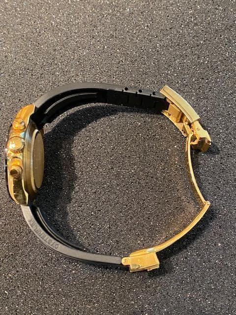 Rolex 交換ラバーベルトグリーン、ブルーセット販売　topishin