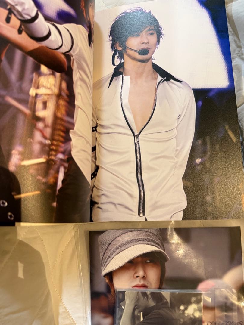 激レア　東方神起　ユノ　韓国ペンカフェ写真集