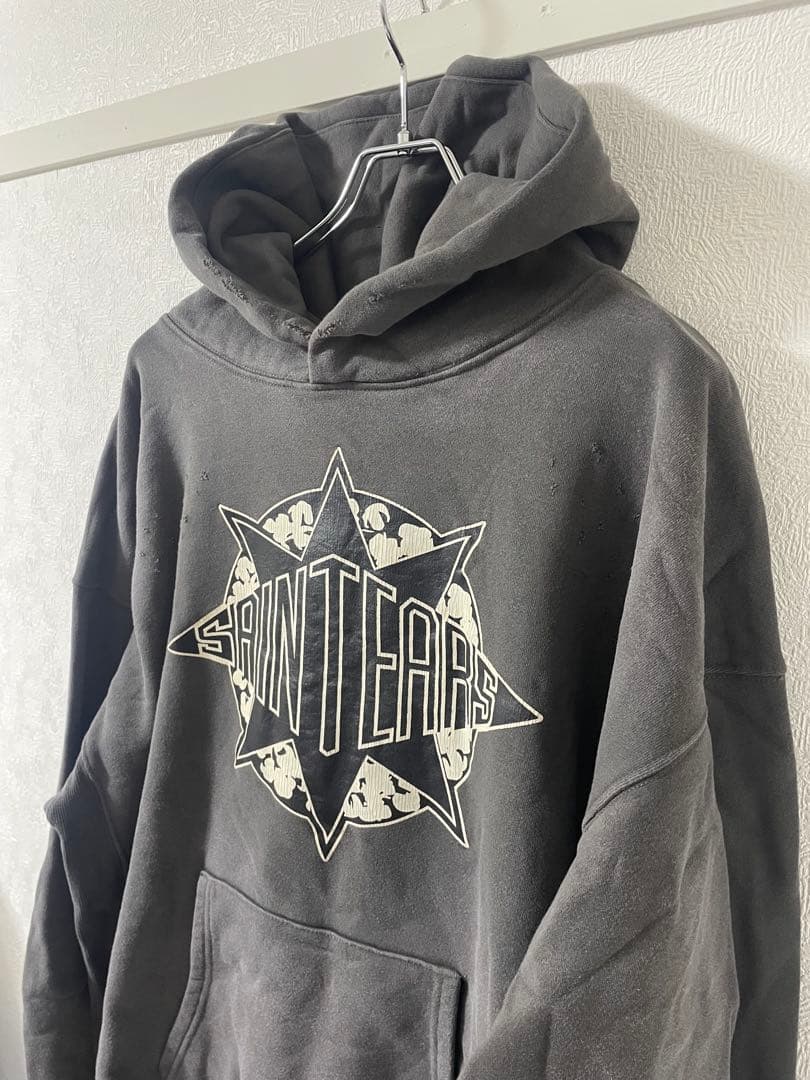 SAINT M××××× セントマイケル DENIM TEARS パーカー L