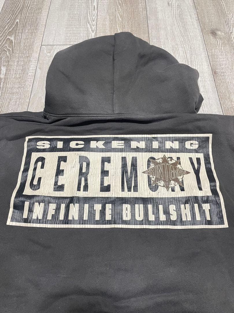 SAINT M××××× セントマイケル DENIM TEARS パーカー L