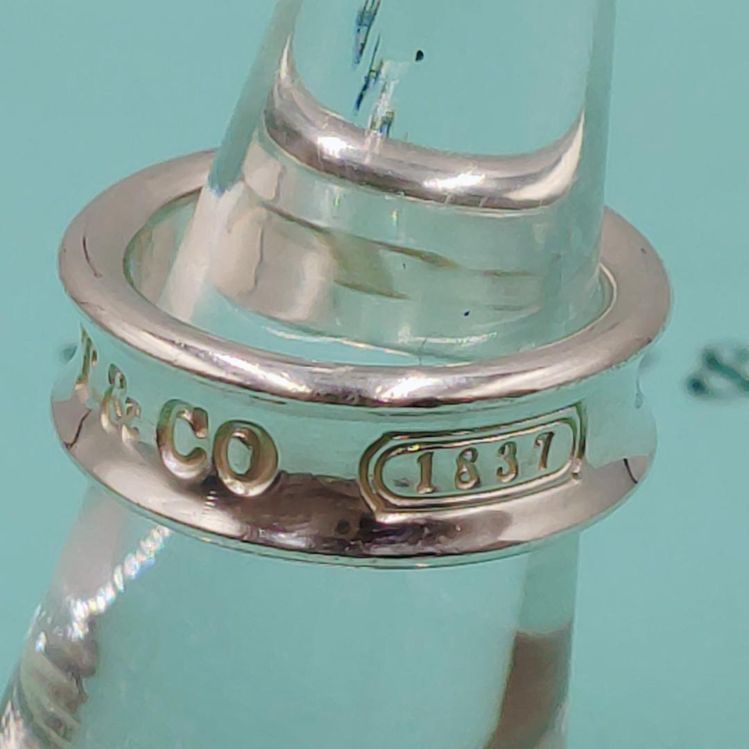 美品【リペア済み】Tiffany & Co　ティファニー 　ナローリング 10号