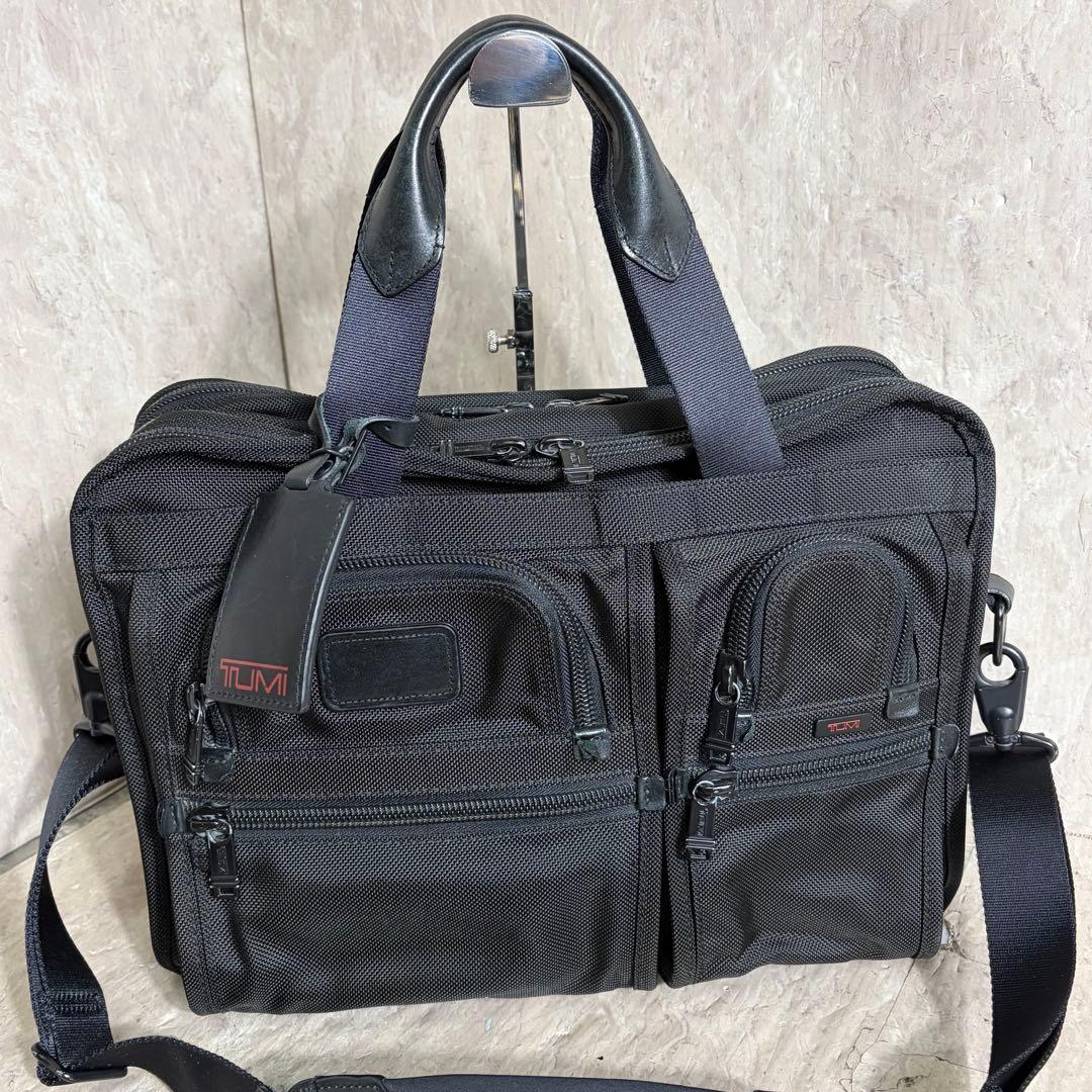 極美品 拡張可 TUMI ブリーフケース ビジネスバック 2層 26141DH