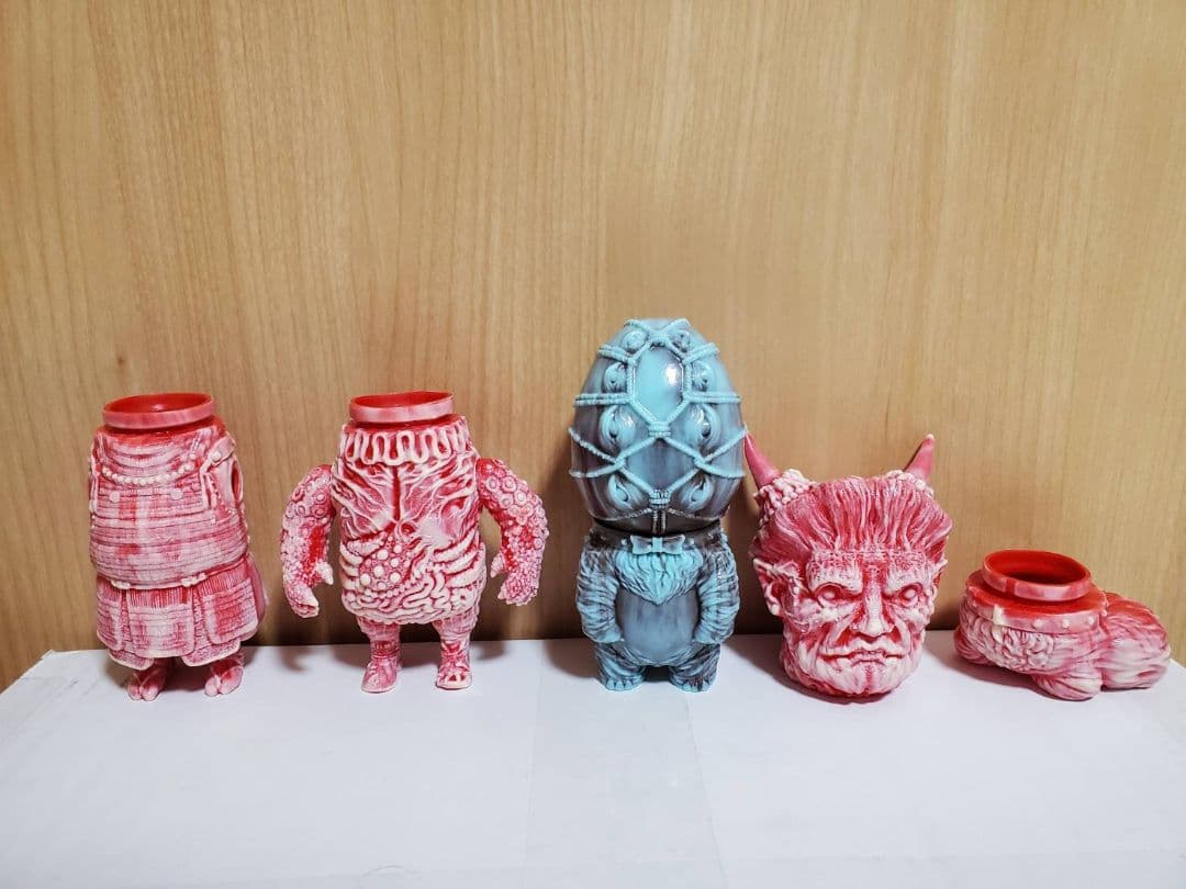 もうこやま ソフビ 肉マーブル まとめ売り