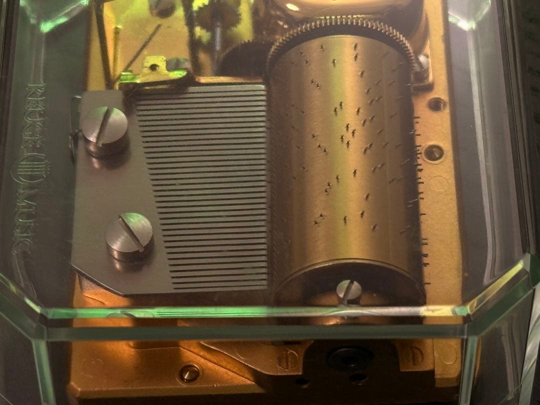 REUGE リュージュ オルゴール 36弁 アクリルケース 美品