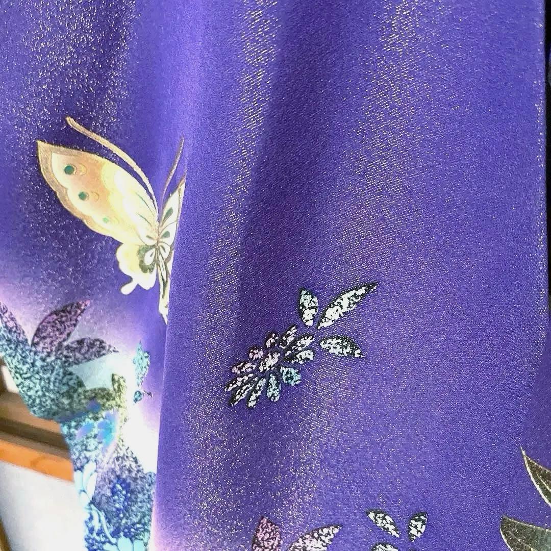 振袖フルセット　高身長　金通し　手描き友禅　成人式振袖　振袖　裄丈71