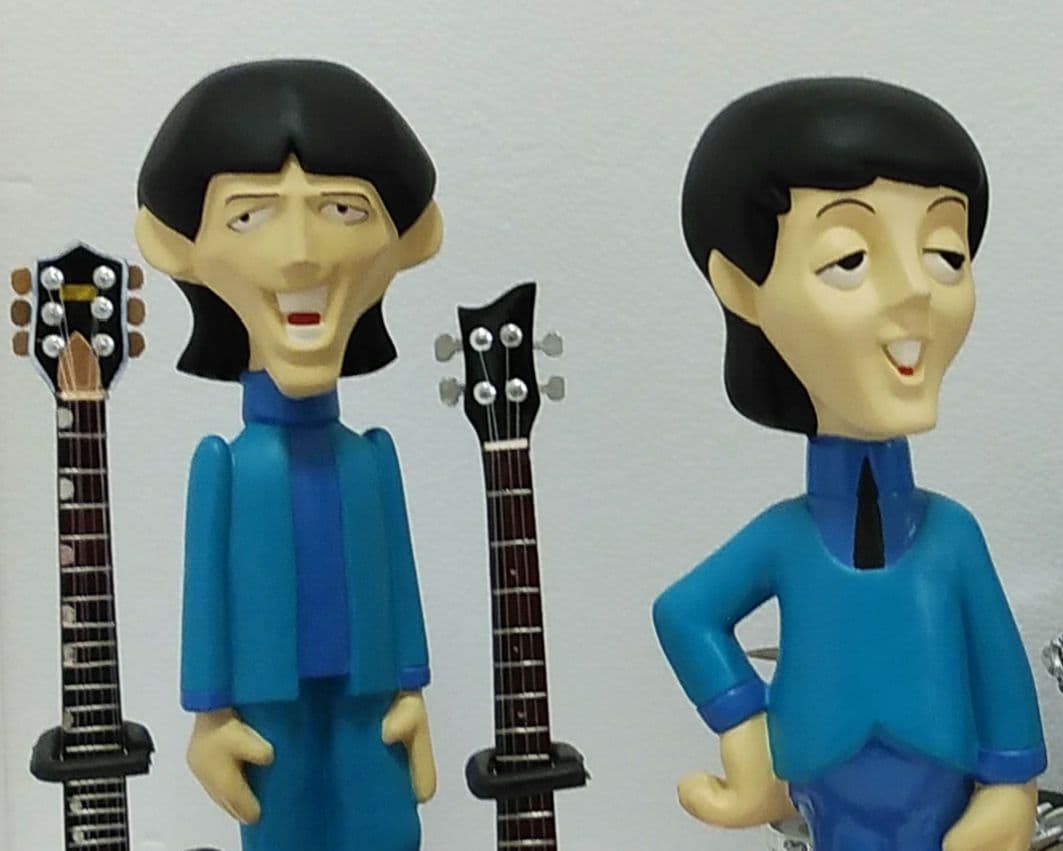 ビートルズ CARTOONアニメ大型人形♣USA1985年ディスプレイビンテージ