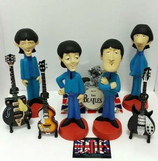 ビートルズ CARTOONアニメ大型人形♣USA1985年ディスプレイビンテージ