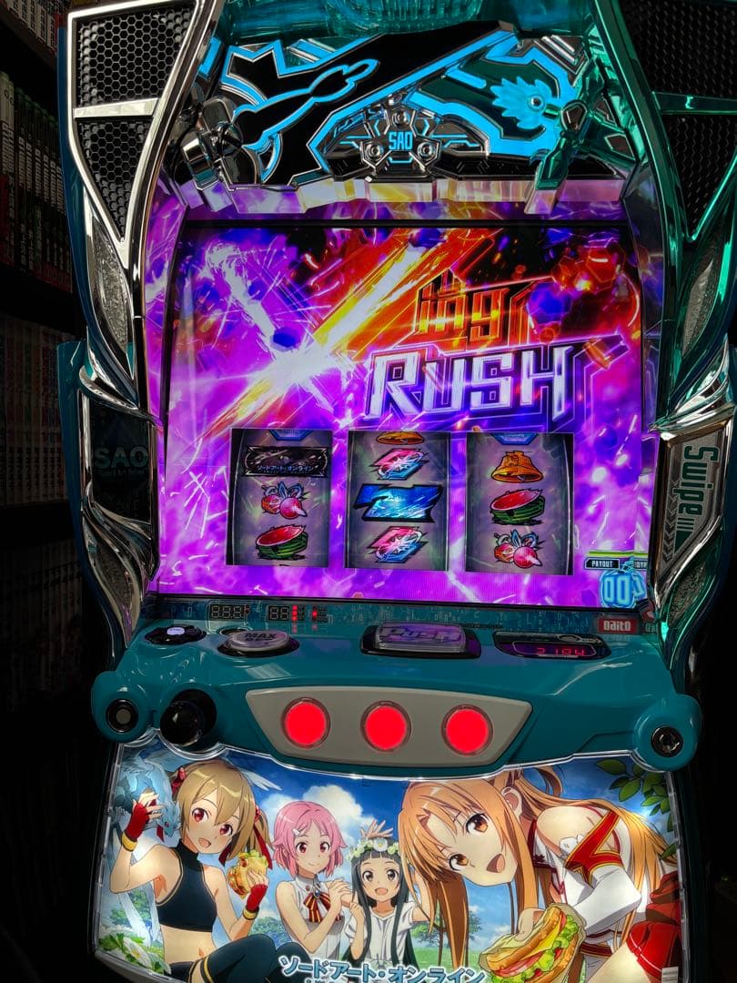 パチスロ　スロット　実機　ソードアート・オンライン ピクニックパネル　スマスロ